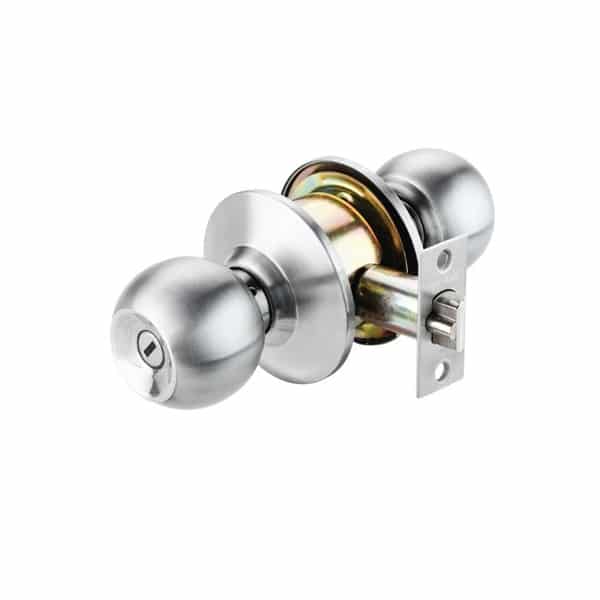 Khóa tay nắm tròn cửa WC loại lớn Hafele 911.64.246 Khóa tay nắm tròn cửa WC loại lớn Hafele 911.64.246