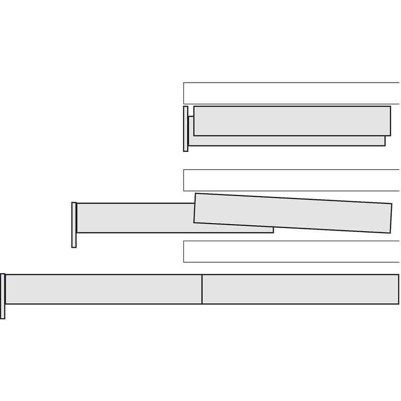 Khung thép 30kg, không có mặt bàn Hafele 505.70.200 Khung thép 30kg, không có mặt bàn Hafele 505.70.200