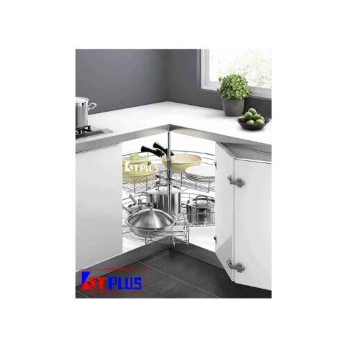 Mâm xoay Inox mờ cao cấp mở 3/4 - 270 Kit Plus DK.270 3 Mâm xoay Inox mờ cao cấp mở 3/4 - 270 Kit Plus DK.270
