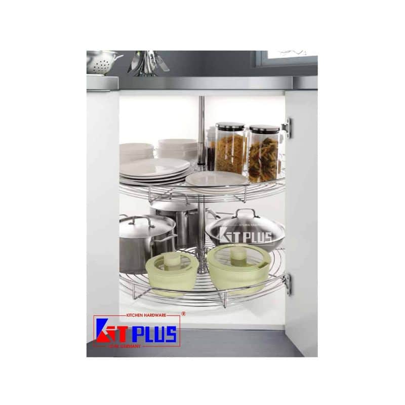 Mâm xoay Inox mờ cao cấp mở toàn phần - 360 Kit Plus DK.360 Mâm xoay Inox mờ cao cấp mở toàn phần - 360 Kit Plus DK.360