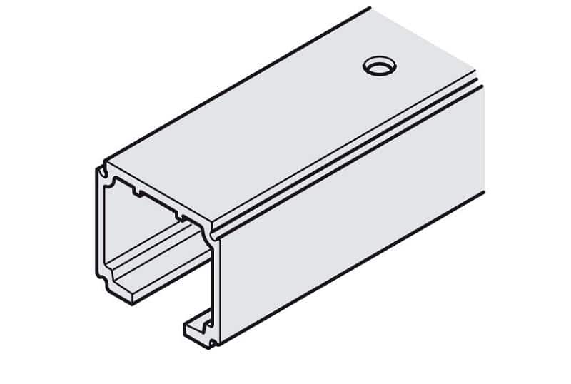 Ray trượt đơn 31 X 33mm Hafele 940.43.932 Ray trượt đơn 31 X 33mm Hafele 940.43.932