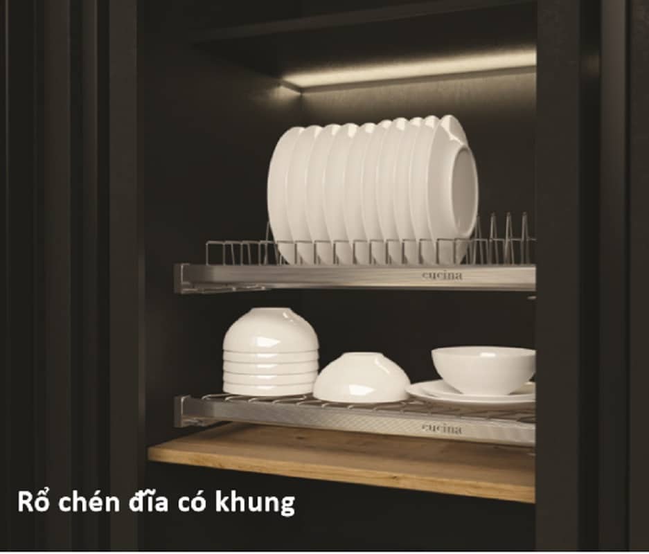 Rổ bát đĩa có khung Presto Hafele 544.40.004 Inox 304 Rổ bát đĩa có khung Presto Hafele 544.40.004 Inox 304