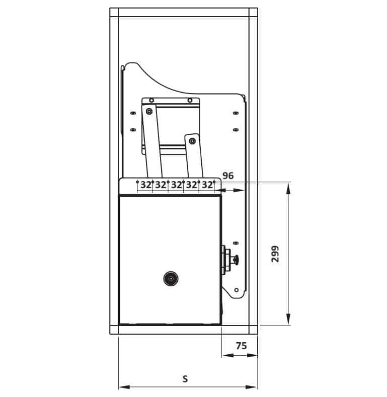 Kích thước của Rổ bát đĩa di động lướt tròn Lento Hafele 504.76.004 Inox 304 Kích thước của Rổ bát đĩa di động lướt tròn Lento Hafele 504.76.004 Inox 304