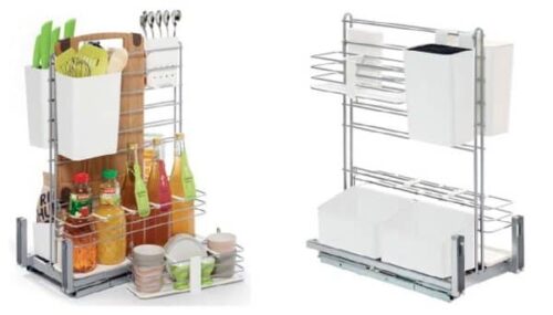 Rổ đựng đồ dùng nhà bếp Hafele 545.13.951 3 Kích thước của Rổ đựng đồ dùng nhà bếp Hafele 545.13.951