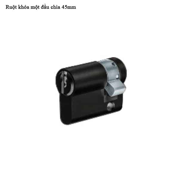 Ruột khóa 1 đầu chìa 45mm Hafele 916.63.363 Ruột khóa 1 đầu chìa 45mm Hafele 916.63.363