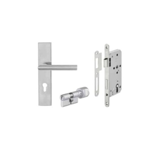 Tay nắm gạt đế dài C/C 72mm Hafele 903.99.303 4 Tay nắm gạt đế dài C/C 72mm Hafele 903.99.303
