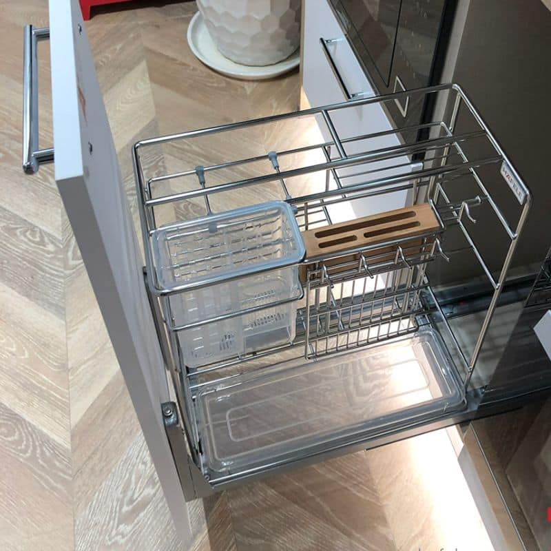 Thiết kế Bộ đựng dao thớt chai lọ Sonata 350mm Hafele 549.20.019 Thiết kế Bộ đựng dao thớt chai lọ Sonata 350mm Hafele 549.20.019