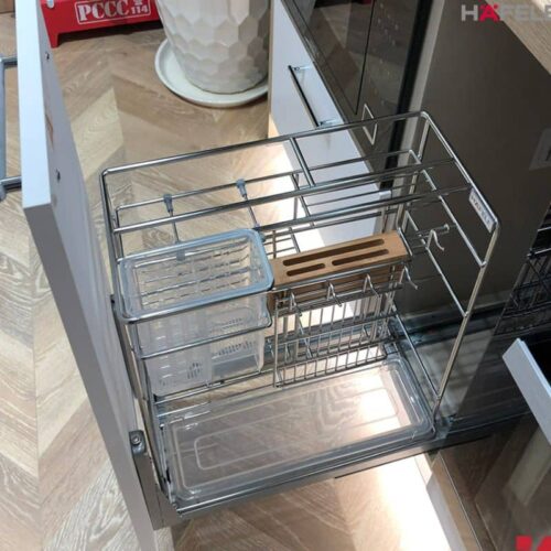 Thiết kế Bộ đựng dao thớt chai lọ Sonata 400mm Hafele 549.20.020