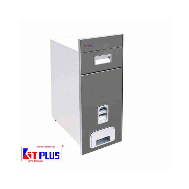 Thùng gạo mặt gương bạc Kit Plus RB.29A Thùng gạo mặt gương bạc Kit Plus RB.29A