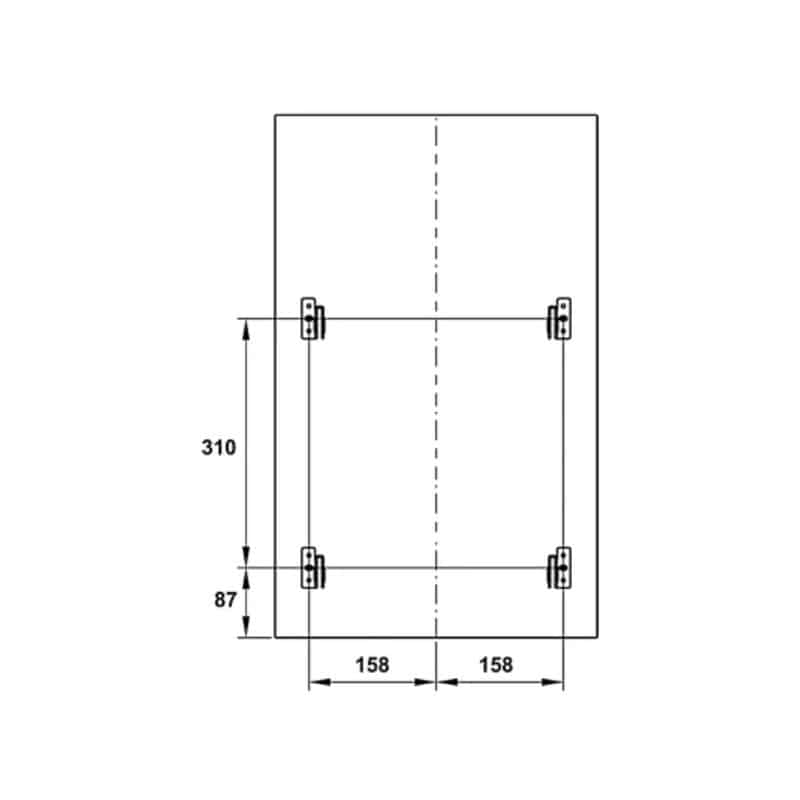 Thùng rác gắn cánh Hafele Viola 503.48.505 Thùng rác gắn cánh Hafele Viola 503.48.505