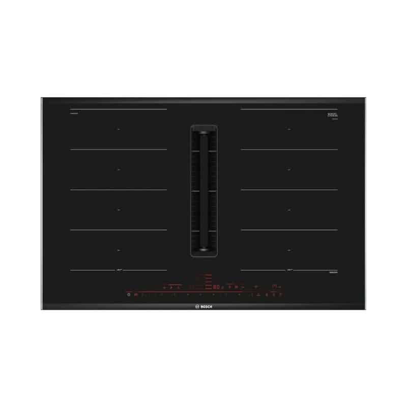Bếp từ 4 vùng nấu kết hợp hút mùi Bosch PXX875D67E Bếp từ 4 vùng nấu kết hợp hút mùi Bosch PXX875D67E