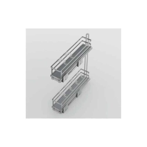 Bộ rổ gia vị Hafele Omero 549.20.841 200mm (phải) 4 Bộ rổ gia vị Hafele Omero 549.20.841 200mm (phải)