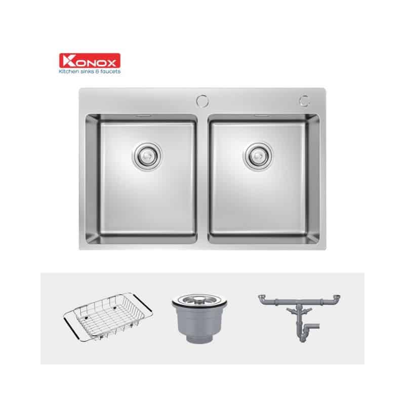 Phụ kiện của Chậu rửa bát Konox Undermount UNICO 7650 Phụ kiện của Chậu rửa bát Konox Undermount UNICO 7650