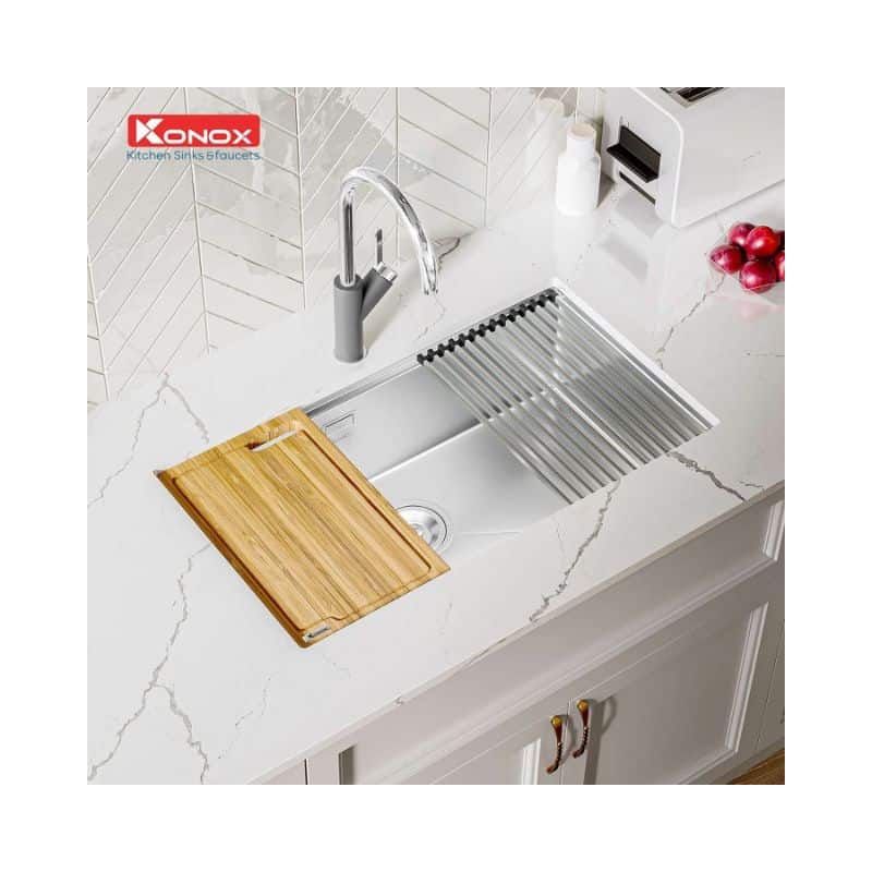 Chậu rửa bát Konox Workstation - Undermount Sink KN8046SU Chậu rửa bát Konox Workstation - Undermount Sink KN8046SU