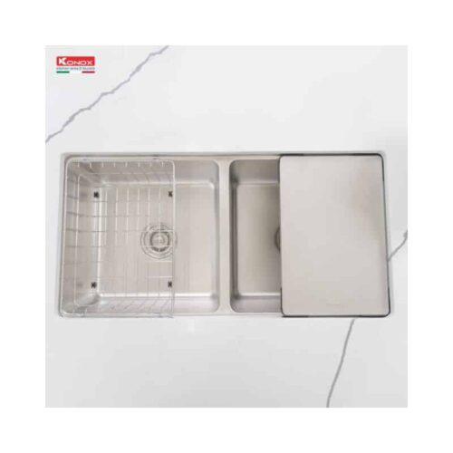 Chậu rửa bát Konox Workstation - Undermount Sink KN8646DU Dekor 3 Chậu rửa bát Konox Workstation - Undermount Sink KN8646DU Dekor