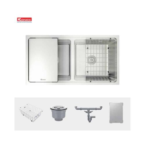 Chậu rửa bát Konox Workstation - Undermount Sink KN8646DU Dekor 4 Phụ kiện của Chậu rửa bát Konox Workstation - Undermount Sink KN8646DU Dekor