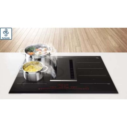 Bếp từ 4 vùng nấu kết hợp hút mùi Bosch PXX875D67E 8 Hoạt động của bếp từ 4 vùng nấu kết hợp hút mùi Bosch PXX875D67E
