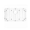 Lướt đặt đáy chậu Konox Bottom Grid BG01 1 Lướt đặt đáy chậu Konox Bottom Grid BG01