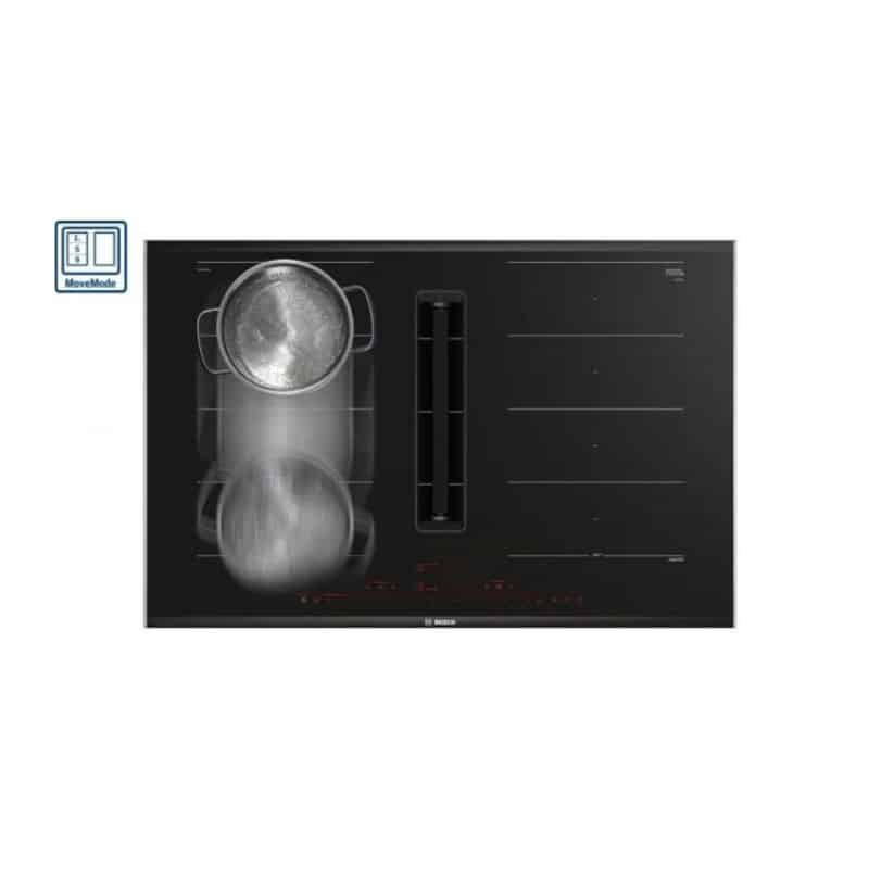 Tính năng bếp từ 4 vùng nấu kết hợp hút mùi Bosch PVQ731F15E Tính năng bếp từ 4 vùng nấu kết hợp hút mùi Bosch PVQ731F15E