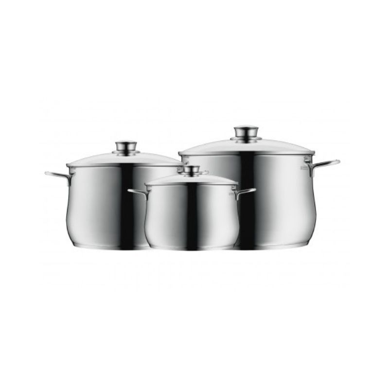 Bộ nồi WMF DIADEM PLUS 3 món 0730036040 Bộ nồi WMF DIADEM PLUS 3 món 0730036040