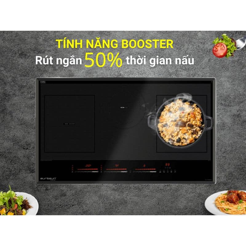 Tính năng giữ ấm của bếp từ Eurosun EU-TE398Pro Tính năng giữ ấm của bếp từ Eurosun EU-TE398Pro