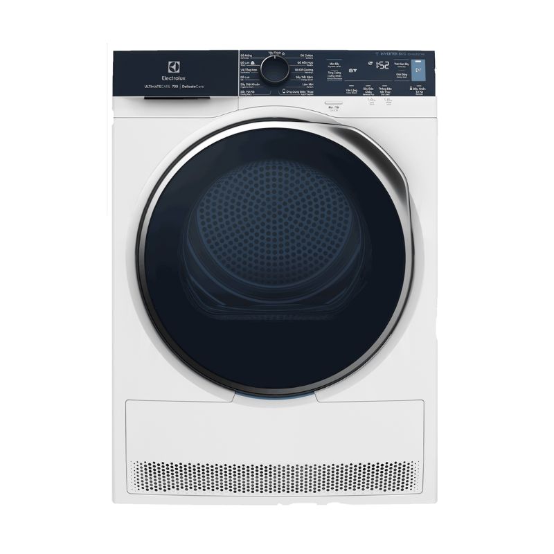 Máy sấy bơm nhiệt Electrolux 8kg EDH803Q7WB Máy sấy bơm nhiệt Electrolux 8kg EDH803Q7WB