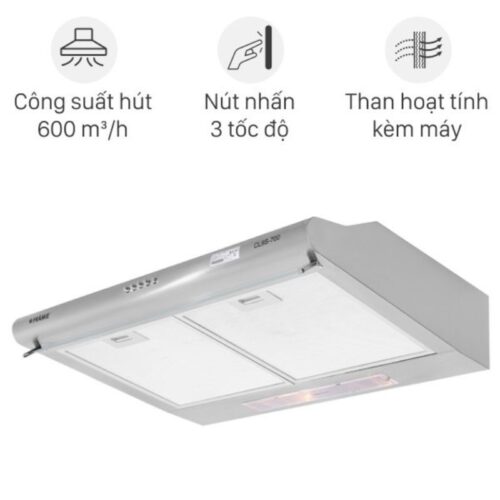 Máy hút mùi âm tủ Pramie CL9S-700 3 Tính năng máy hút mùi âm tủ Pramie CL9S-700