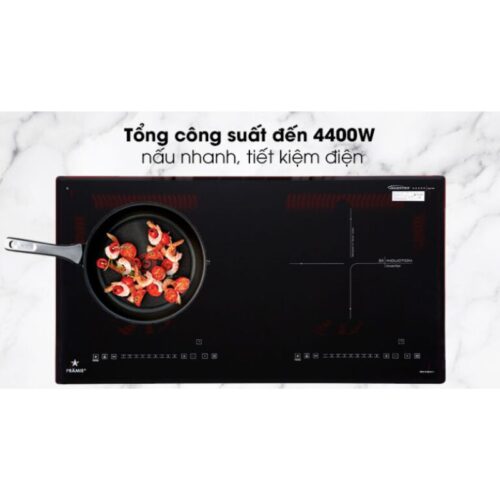Bếp từ kết hợp hồng ngoại Pramie PRTH-2109 2 vùng nấu lắp âm 3 Ảnh thực tế bếp từ kết hợp hồng ngoại Pramie PRTH-2109 2 vùng nấu lắp âm