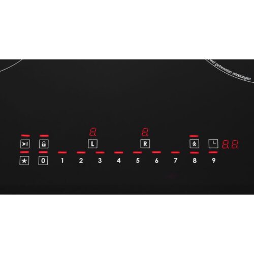 Bếp từ kết hợp hồng ngoại Pramie PRTH-2101 2 vùng nấu lắp âm 4 Bảng điều khiển bếp từ kết hợp hồng ngoại Pramie PRTH-2101 2 vùng nấu lắp âm
