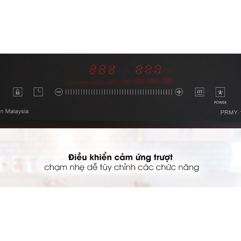 Bảng điều khiển bếp từ mini Pramie PRMY-1108 Bảng điều khiển bếp từ mini Pramie PRMY-1108