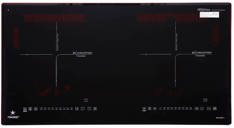 Bếp từ đôi Pramie PRMY-2208 lắp âm 9 Bếp từ đôi Pramie PRMY-2208 lắp âm