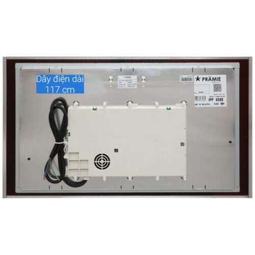 Bếp từ đôi Pramie PRMY-IPP6588 lắp âm 5 Cấu tạo bếp từ đôi Pramie PRMY-IPP6588 lắp âm