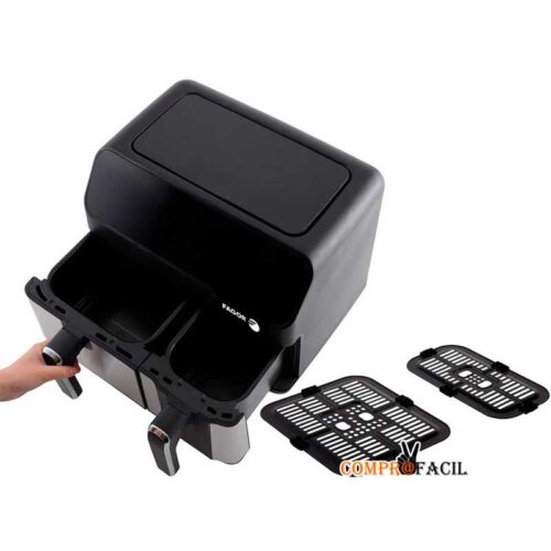 Nồi chiên không dầu đôi 5.3L+3.3L Fagor FG5507 5 Chi tiết nồi chiên không dầu đôi 5.3L+3.3L Fagor FG5507
