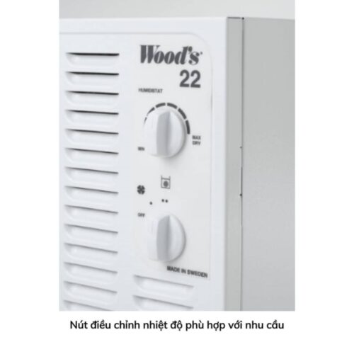Máy hút ẩm Wood’s SW22FW 5 Điều khiển máy hút ẩm Wood’s SW22FW