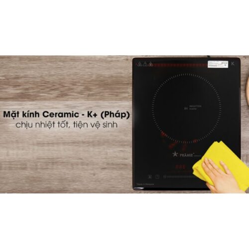 Bếp từ mini Pramie PRMY-1108 6 Mặt kính bếp từ mini Pramie PRMY-1108