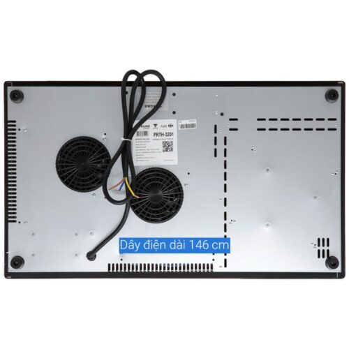 Bếp từ kết hợp hồng ngoại Pramie PRTH-3201 3 vùng nấu lắp âm 5 Thiết kế bếp từ kết hợp hồng ngoại Pramie PRTH-3201 3 vùng nấu lắp âm