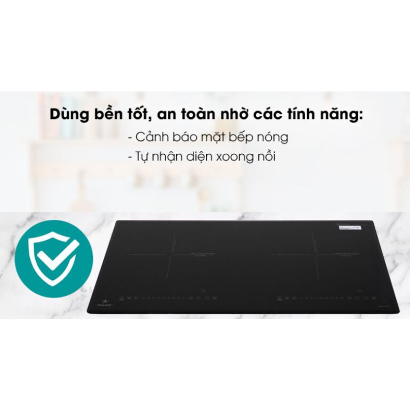 Tính năng bếp từ kết hợp hồng ngoại Pramie PRTH-2109 2 vùng nấu lắp âm Tính năng bếp từ kết hợp hồng ngoại Pramie PRTH-2109 2 vùng nấu lắp âm
