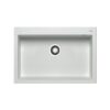 Chậu rửa chén đá 1 hố Elica Pyragranite Istros 1B Snow 070045511 2 Chậu rửa chén đá 1 hố Elica Pyragranite Istros 1B Snow 070045511