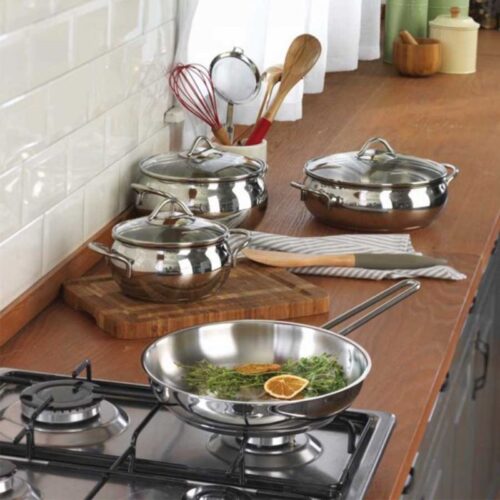 Bộ nồi chảo Elica Astra Cookware A2020 4 Hình ảnh bộ nồi chảo Elica ASTRA COOKWARE A2020