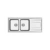 Chậu rửa bát Elica Alea 2B 1D Polished 107155101 2 Chậu rửa bát Elica Alea 2B 1D Polished 107155101
