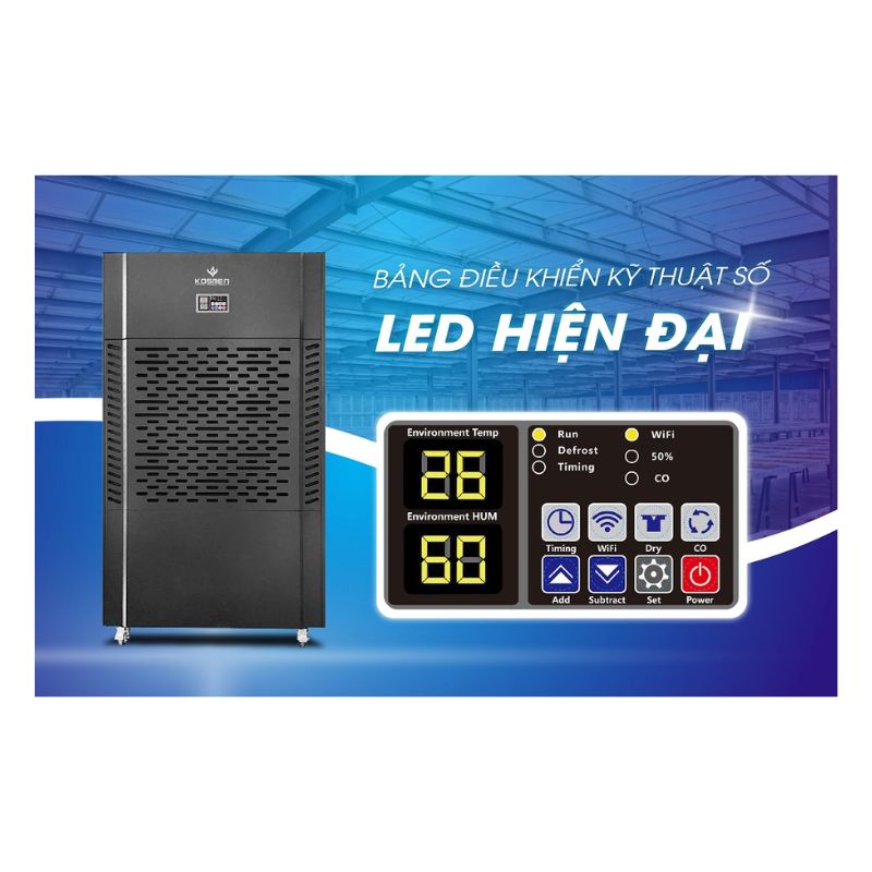 Ảnh máy hút ẩm công nghiệp Kosmen KM-480S Ảnh máy hút ẩm công nghiệp Kosmen KM-480S