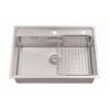 Chậu rửa bát inox 1 hố Paul Schmitt PA 7050-TDA 2 Chậu rửa bát inox 1 hố Paul Schmitt PA 7050-TDA