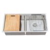 Chậu rửa bát inox 2 hố Paul Schmitt PA82455-U 1 Chậu rửa bát inox 2 hố Paul Schmitt PA82455-U