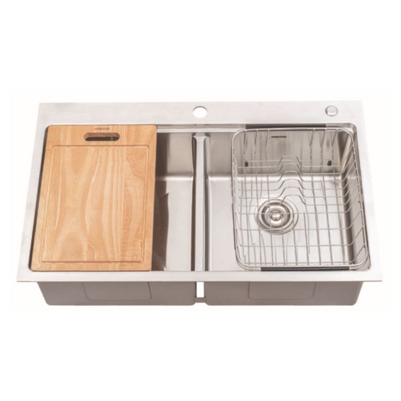 Chậu rửa bát inox 2 hố Paul Schmitt PA8250-TD Chậu rửa bát inox 2 hố Paul Schmitt PA8250-TD