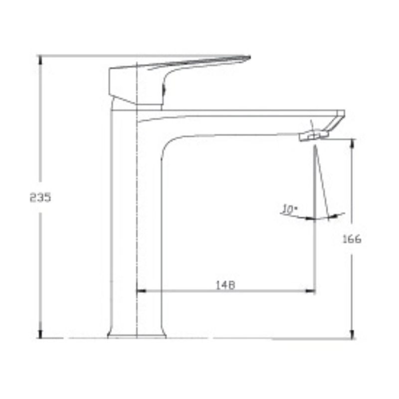 Kích thước vòi chậu lavabo nóng lạnh Paul Schmitt PA017FM Kích thước vòi chậu lavabo nóng lạnh Paul Schmitt PA017FM