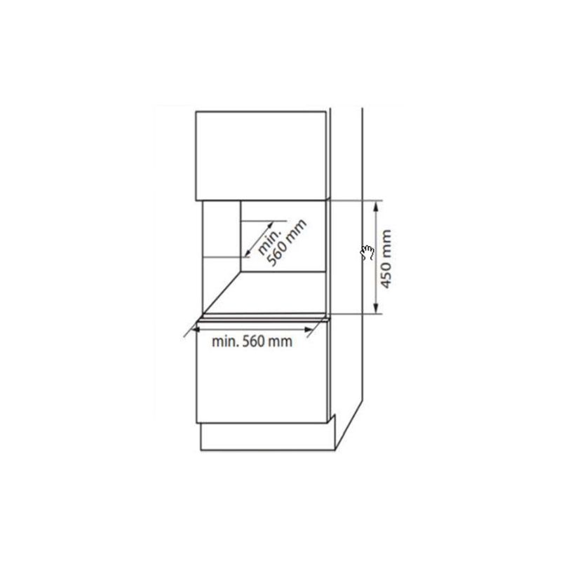 Thiết kế của tủ rượu âm tủ Elica VERITAS BI24 PRF0191773 Thiết kế của tủ rượu âm tủ Elica VERITAS BI24 PRF0191773