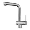 Vòi rửa bát nóng lạnh Konox KN1337 có dây rút 1 Hình ảnh vòi rửa bát nóng lạnh Konox KN1337 có dây rút