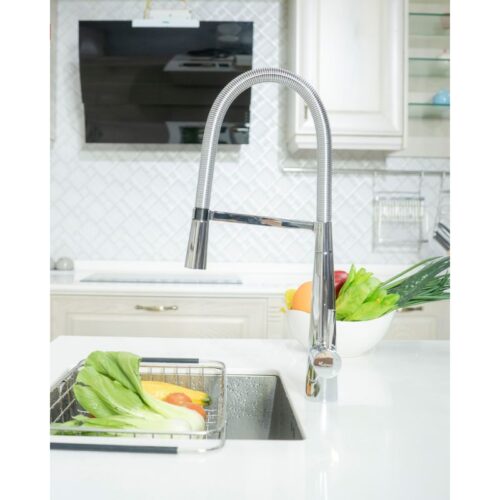 Vòi rửa bát nóng lạnh Konox KN1909 3 Hình ảnh thực tế vòi rửa bát nóng lạnh Konox KN1909