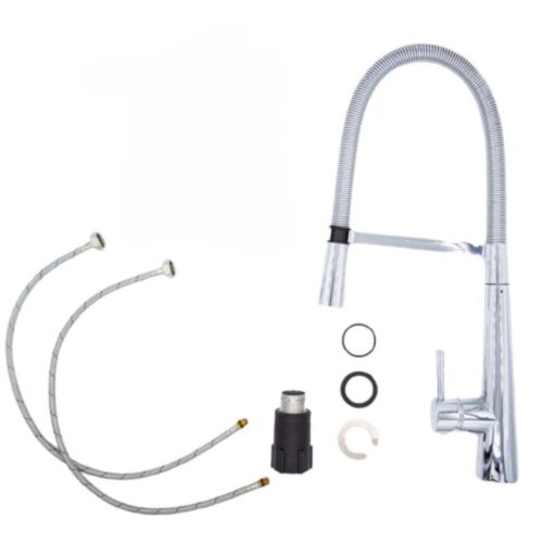 Vòi rửa bát nóng lạnh Konox KN1909 4 Phụ kiện vòi rửa bát nóng lạnh Konox KN1909