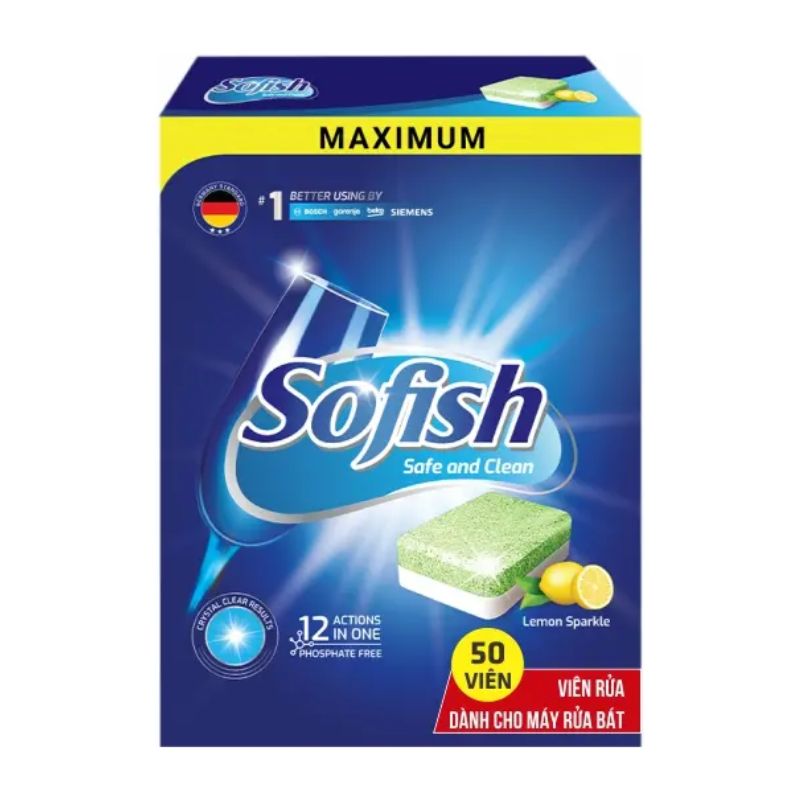 vien-rua-bat-sofish-maximum-50-vien Viên rửa bát Sofish maximum 50 viên